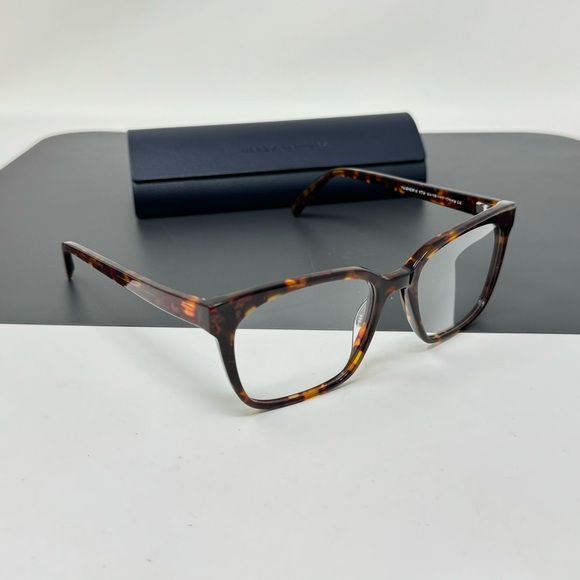 Warby Parker Eyeglasses Hughes W 926 Frame 54 [] 18 145 TBD Mauve Flecked - Picture 1 of 16